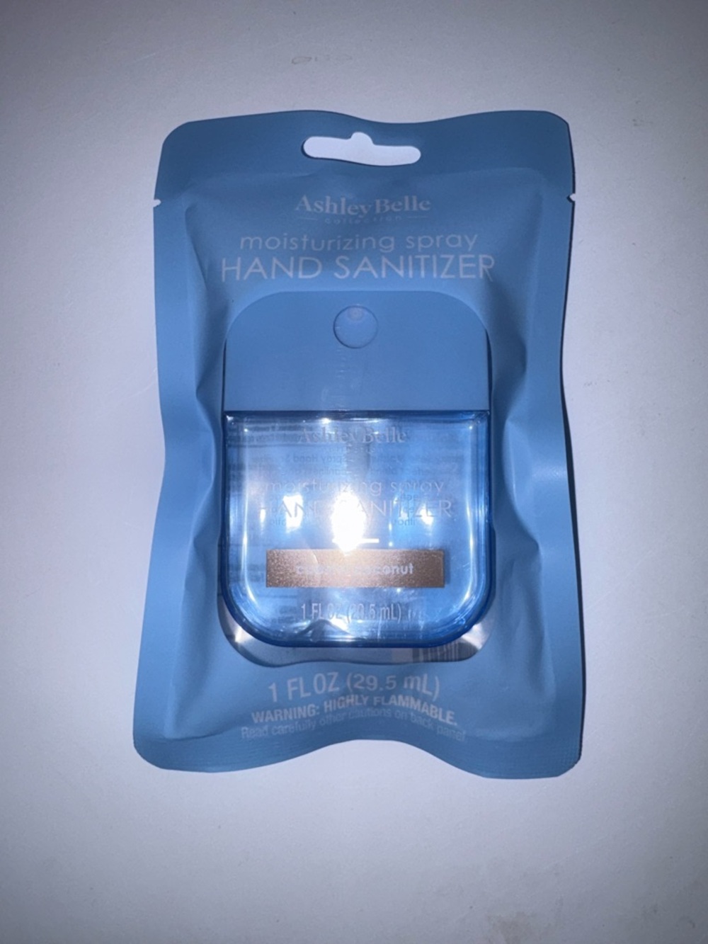 NEW!! Ashley Belle Coastal Coconut Moisturizing Spray Hand Sanitizer